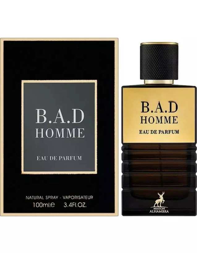 عطر ادوپرفیوم مردانه الحمبرا مدل بد بوی حجم ۱۰۰ میلی لیتر