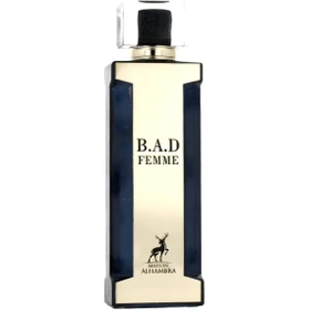 عطر ادوپرفیوم الحمبرا مدل بد فمه رایحه شیرین زنانه ۱۰۰ میلی لیتر