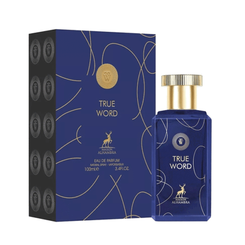 عطر ادوپرفیوم یونیسکس الحمبرا مدل ترو ورد رایحه بلو تالیسمان حجم ۱۰۰ میل